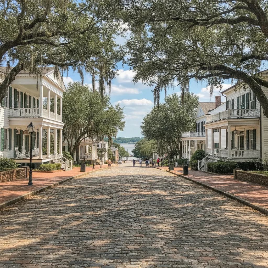 View of Natchez, MS