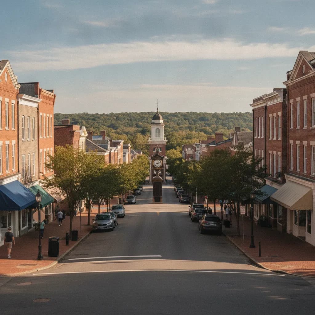 View of Oxford, MS