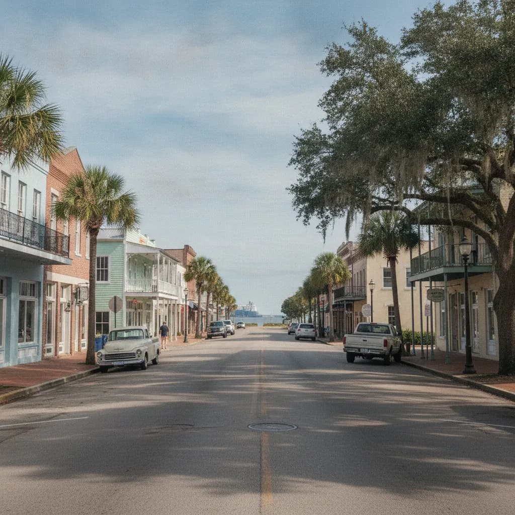 View of Pascagoula, MS