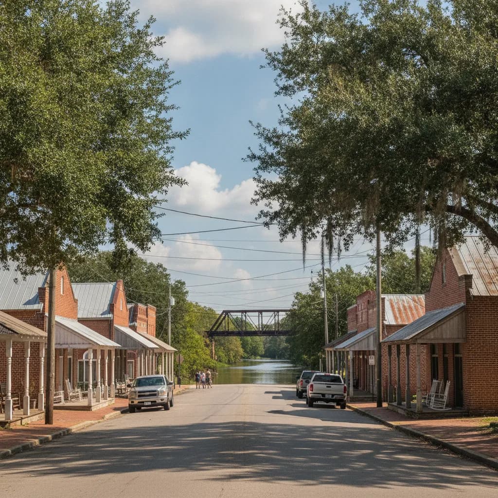 View of Pearl River, MS