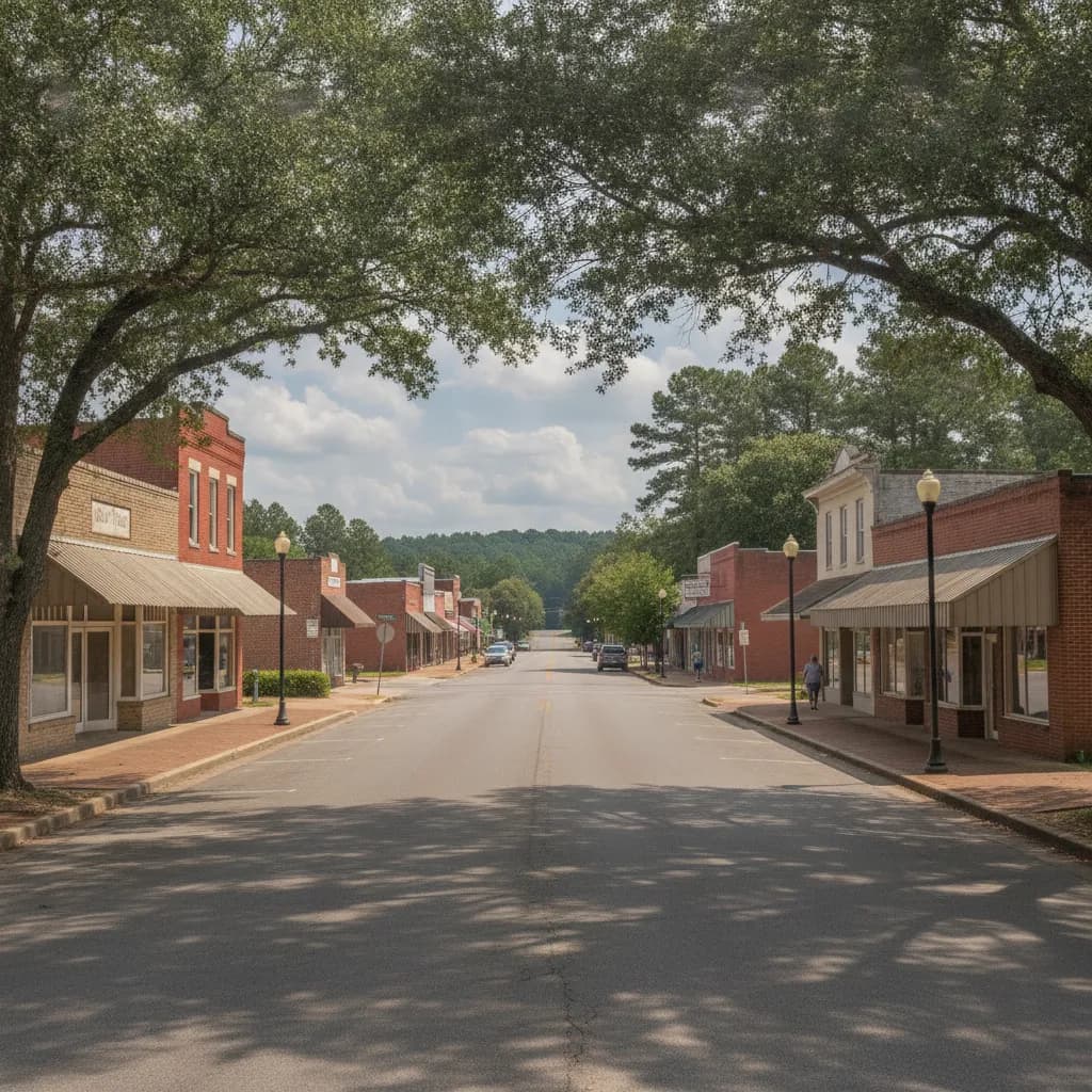View of Petal, MS