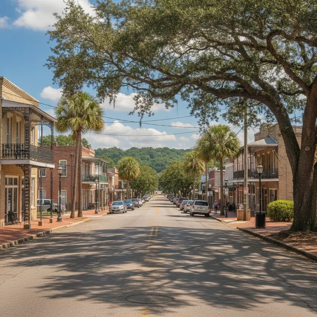 View of Picayune, MS