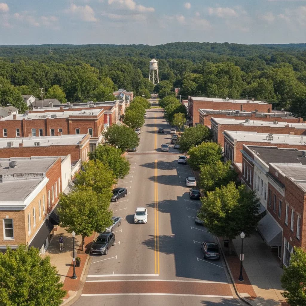 View of Richland, MS