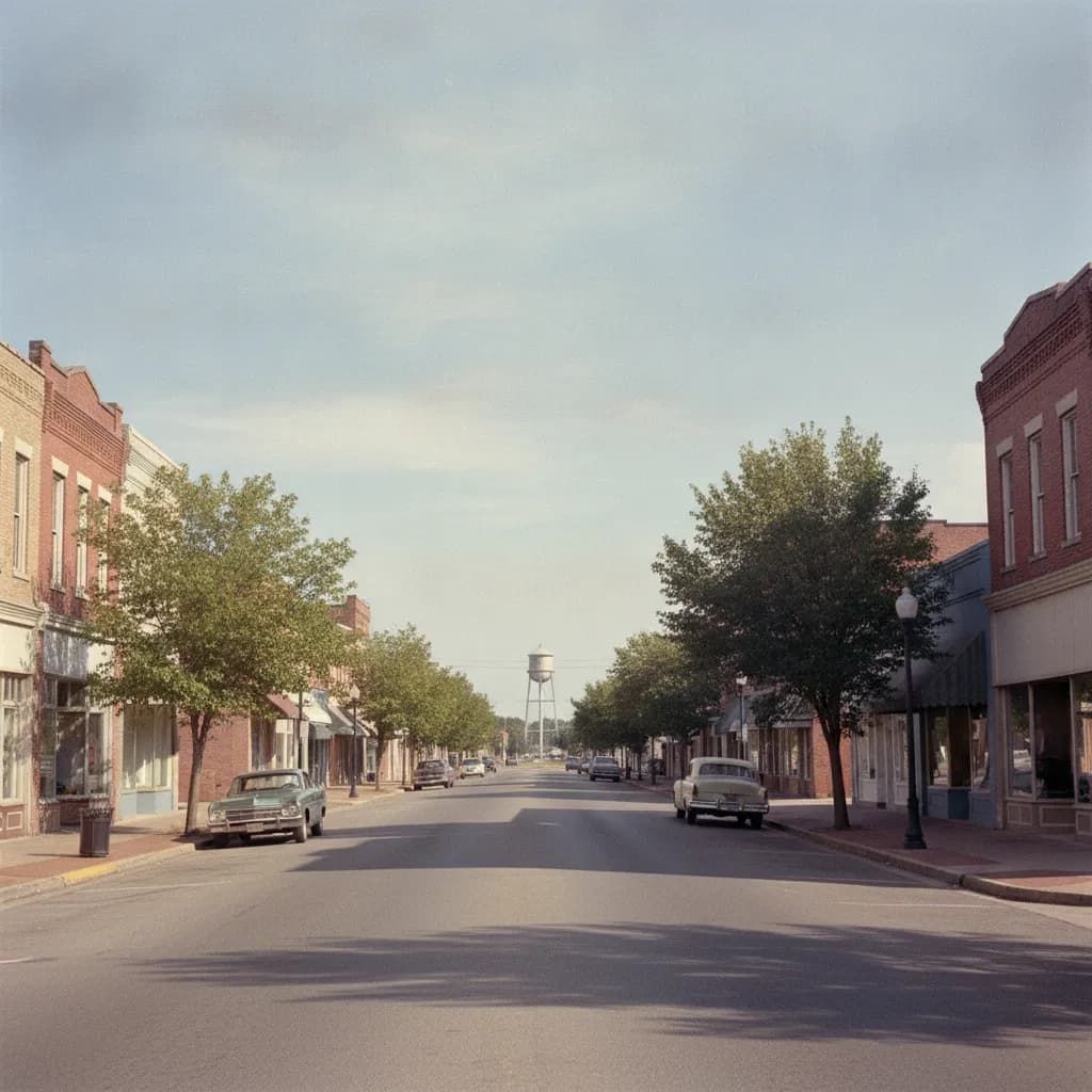 View of West Point, MS