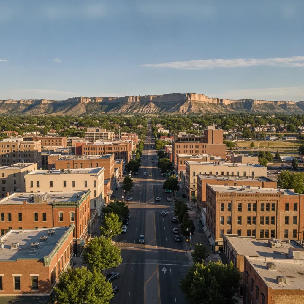 View of Billings, MT