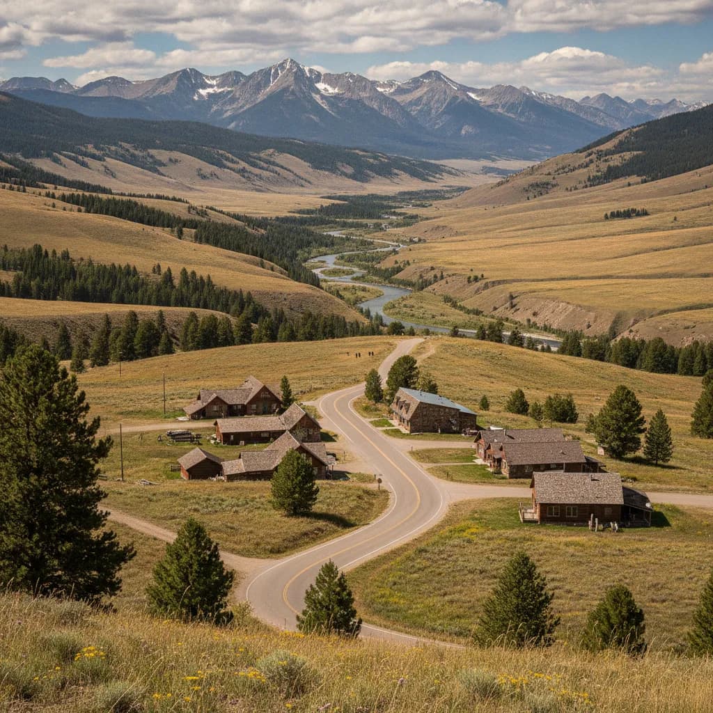 View of Helena Valley Northeast, MT