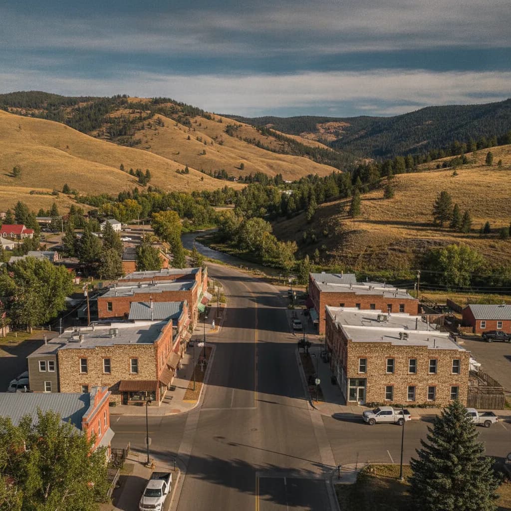 View of Helena Valley Southeast, MT