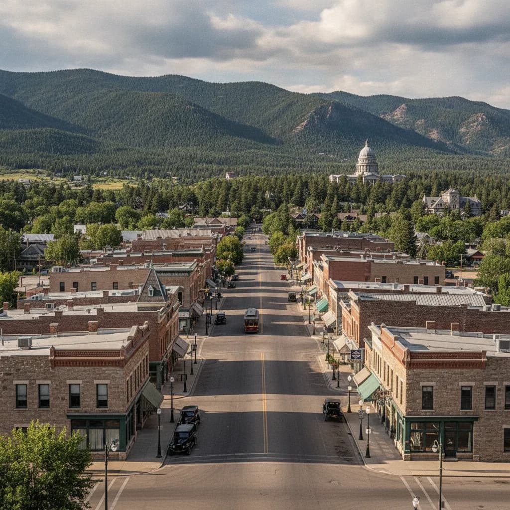 View of Helena, MT