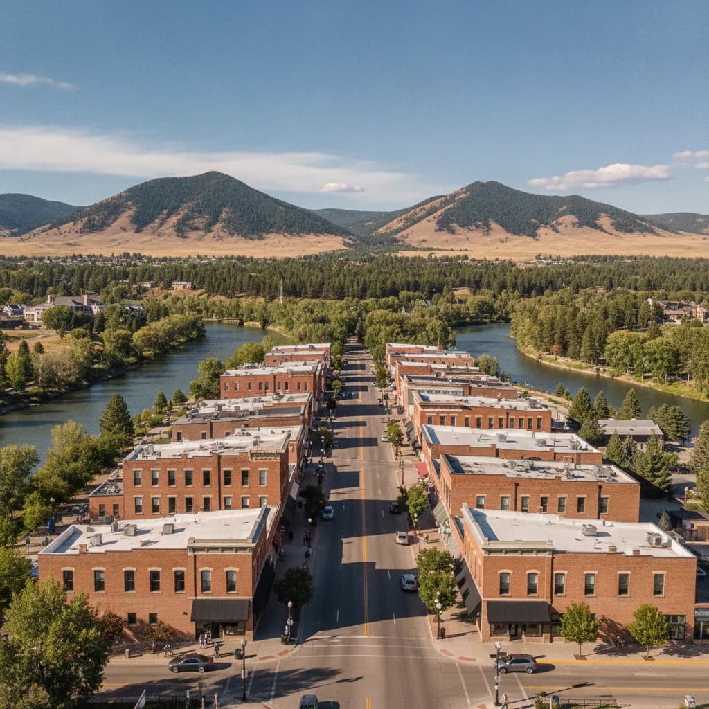 View of Missoula, MT