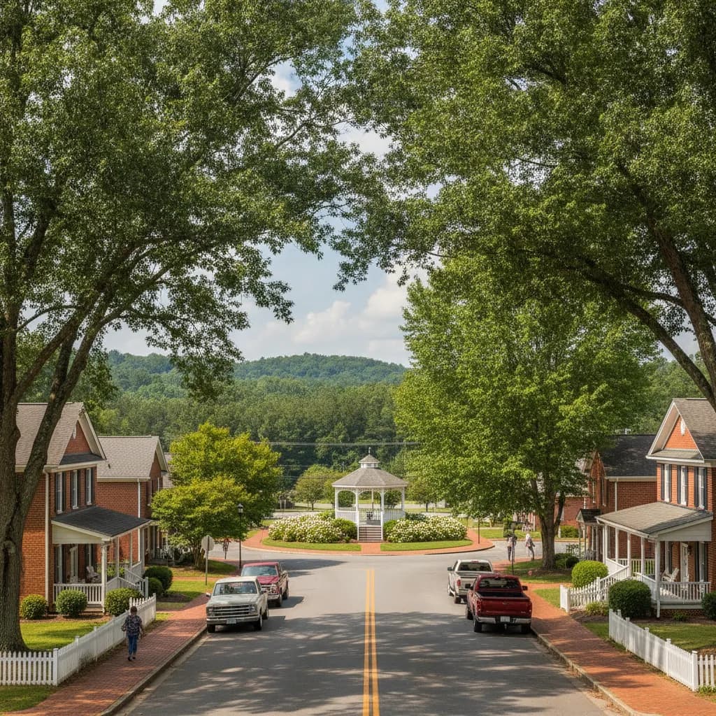 View of Archer Lodge, NC