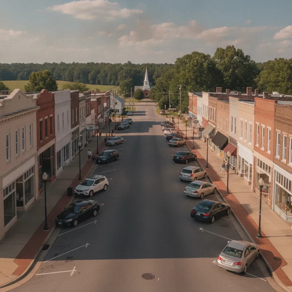 View of Ayden, NC