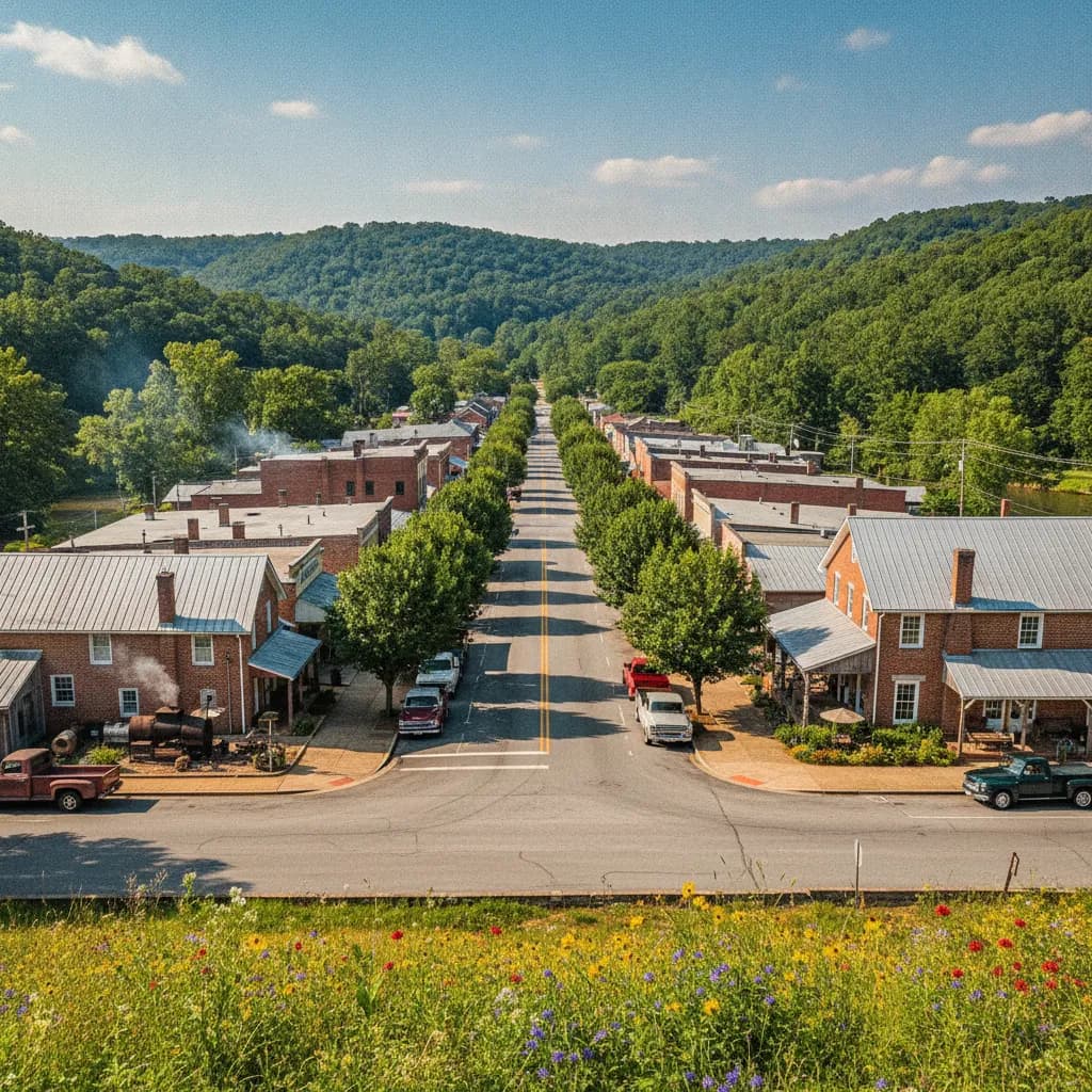 View of Barbecue, NC