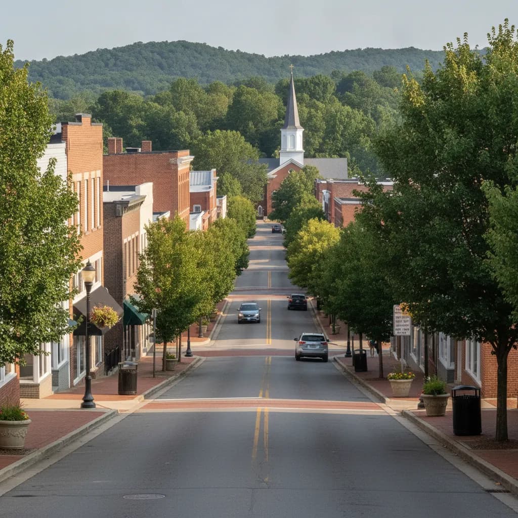 View of Belmont, NC