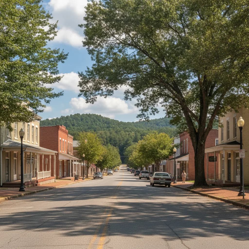 View of Bessemer City, NC