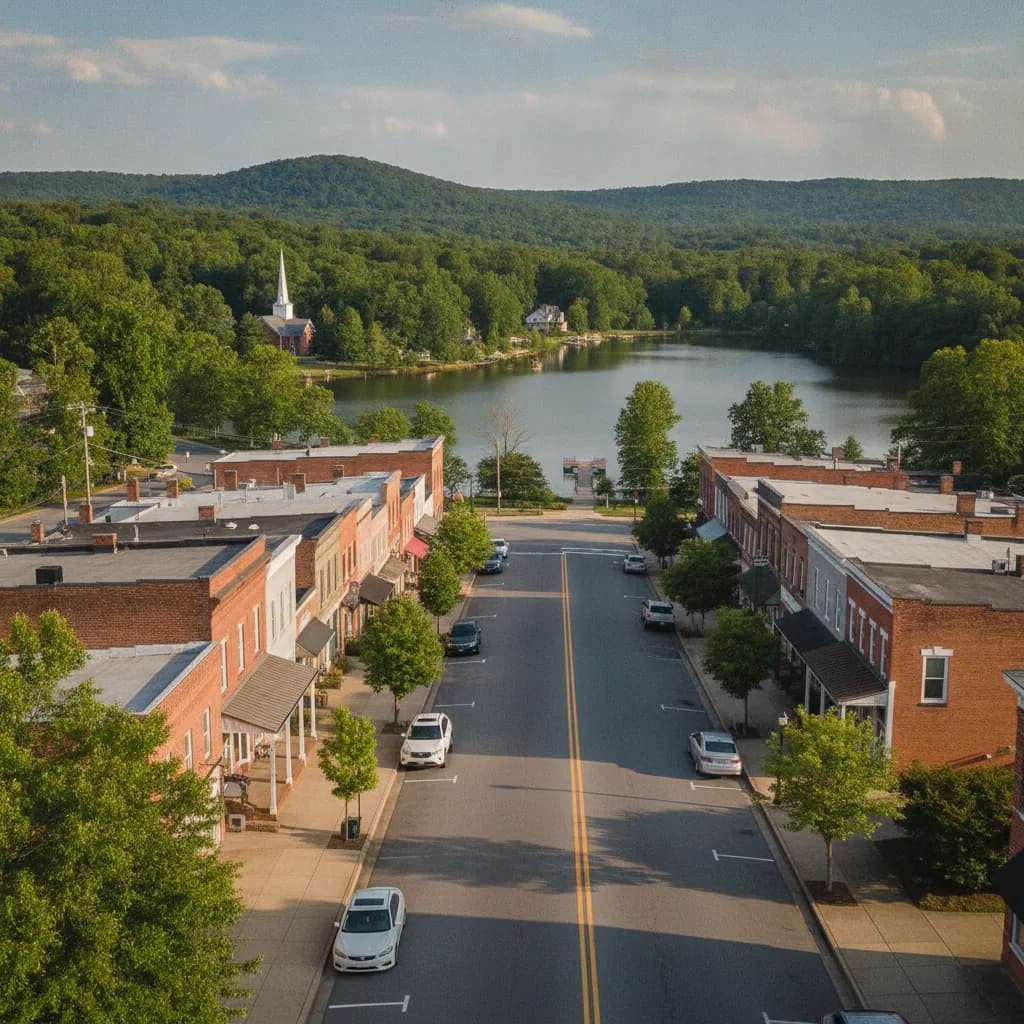 View of Boiling Springs, NC
