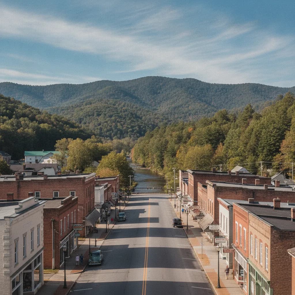 View of Canton, NC