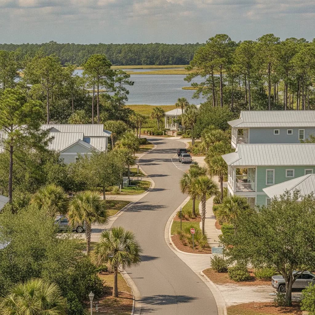 View of Carolina Shores, NC