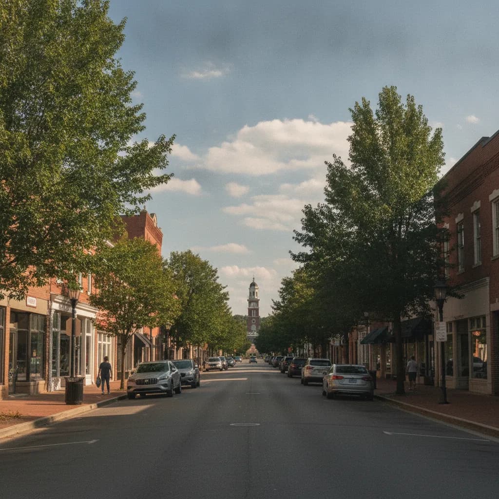 View of Cary, NC