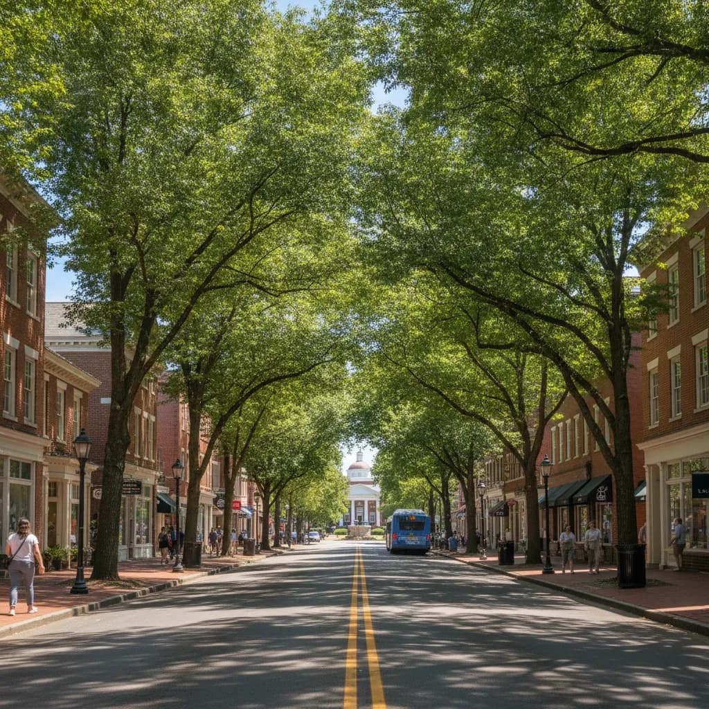 View of Chapel Hill, NC