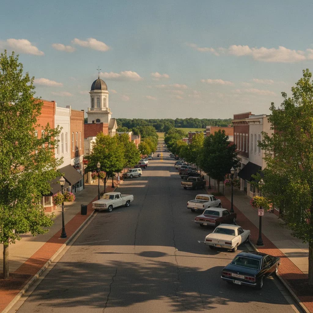 View of Clinton, NC
