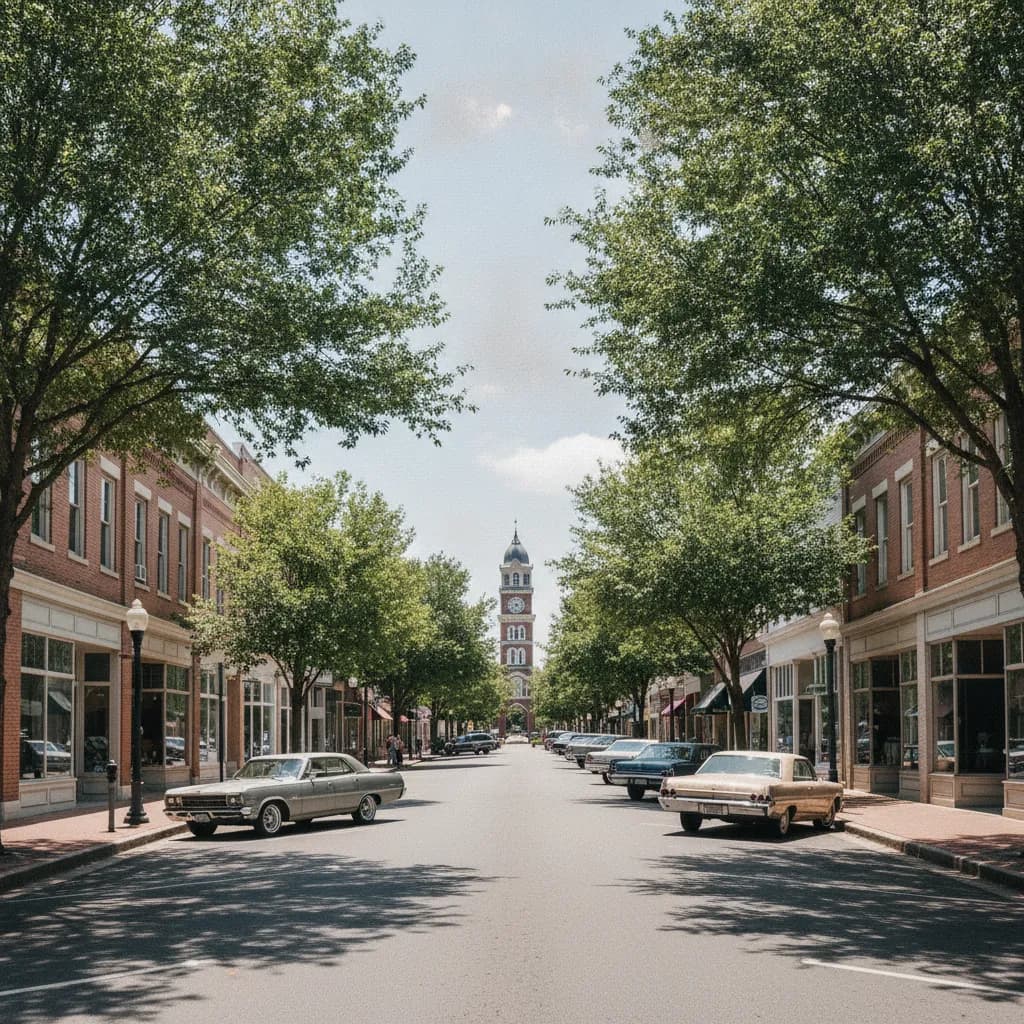 View of Concord, NC