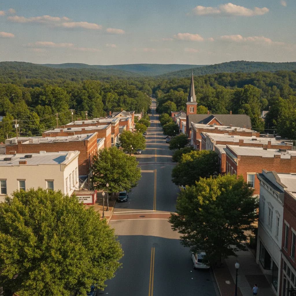 View of Conover, NC