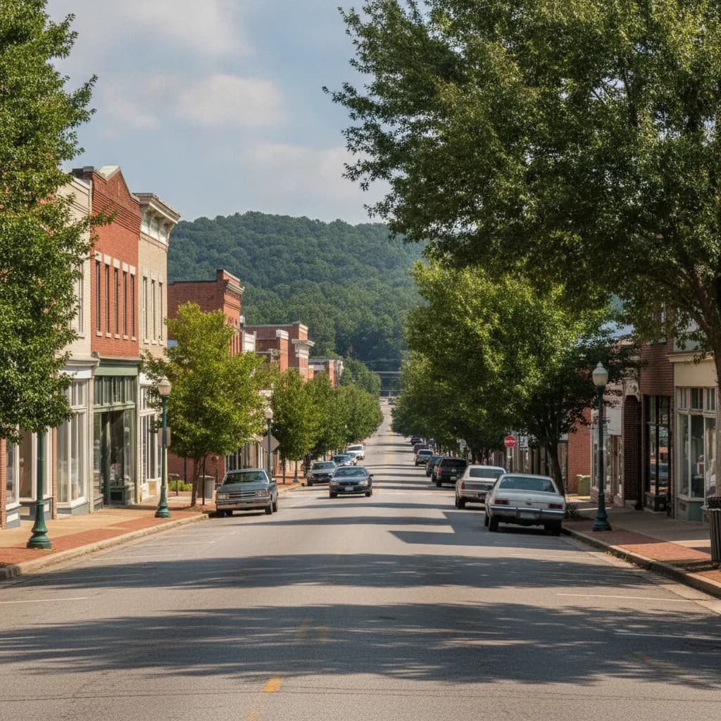 View of Dunn, NC