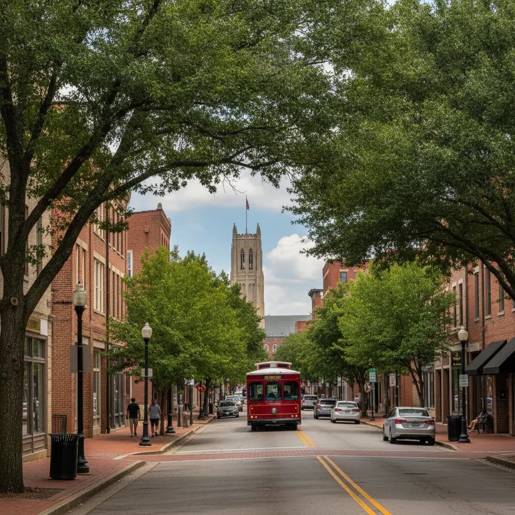 View of Durham, NC