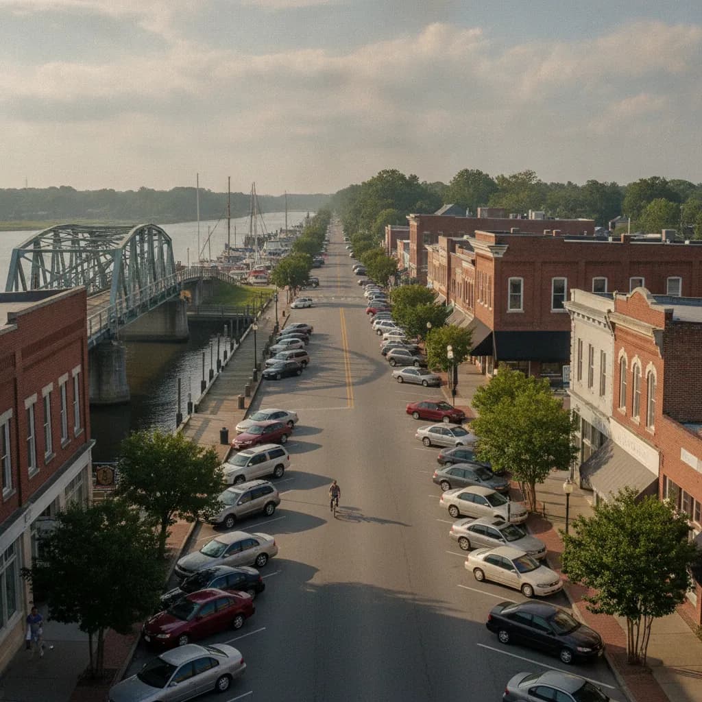 View of Elizabeth City, NC