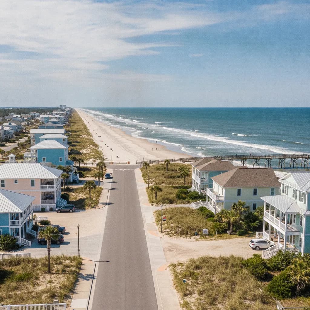 View of Emerald Isle, NC