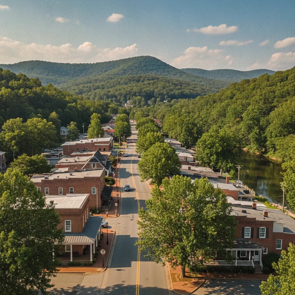 View of Etowah, NC