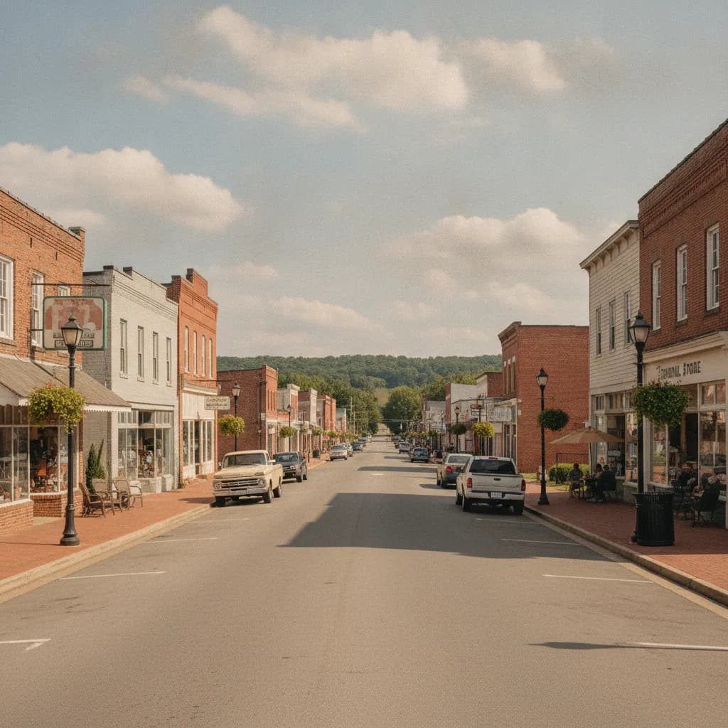 View of Farmville, NC