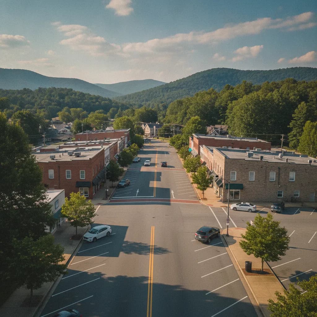 View of Fletcher, NC