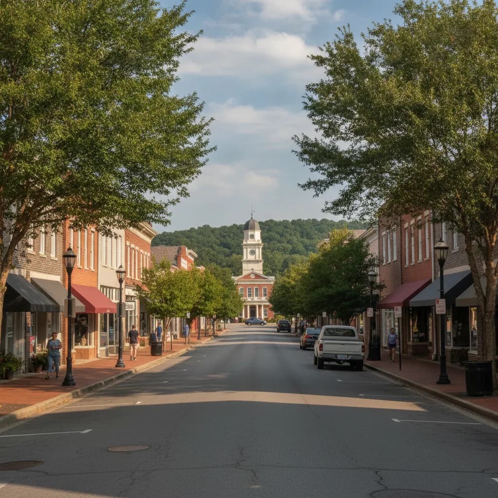 View of Fuquay-Varina, NC