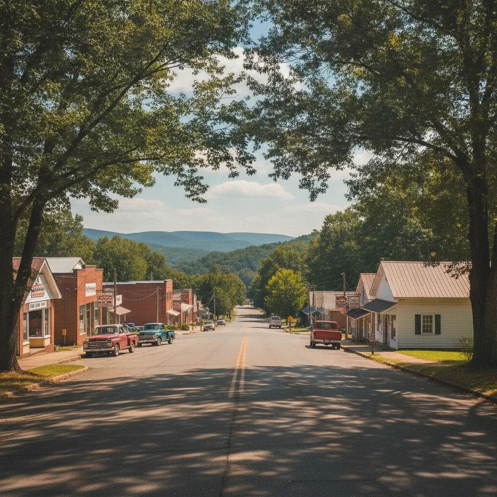 View of Gamewell, NC