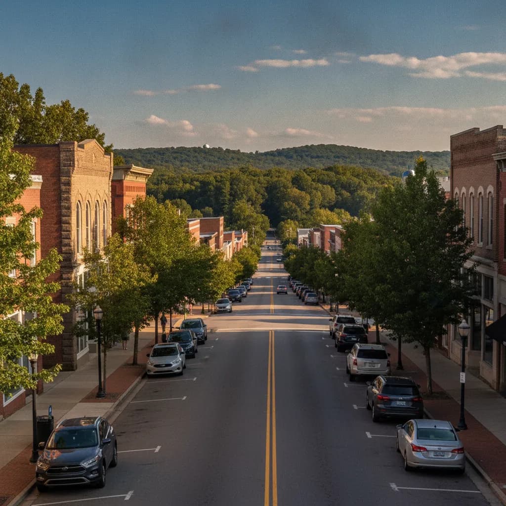View of Garner, NC