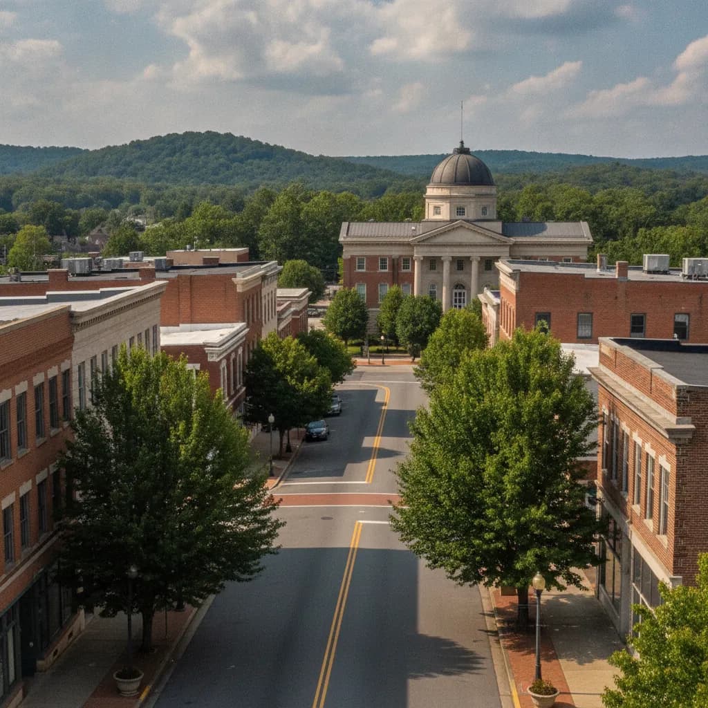 View of High Point, NC