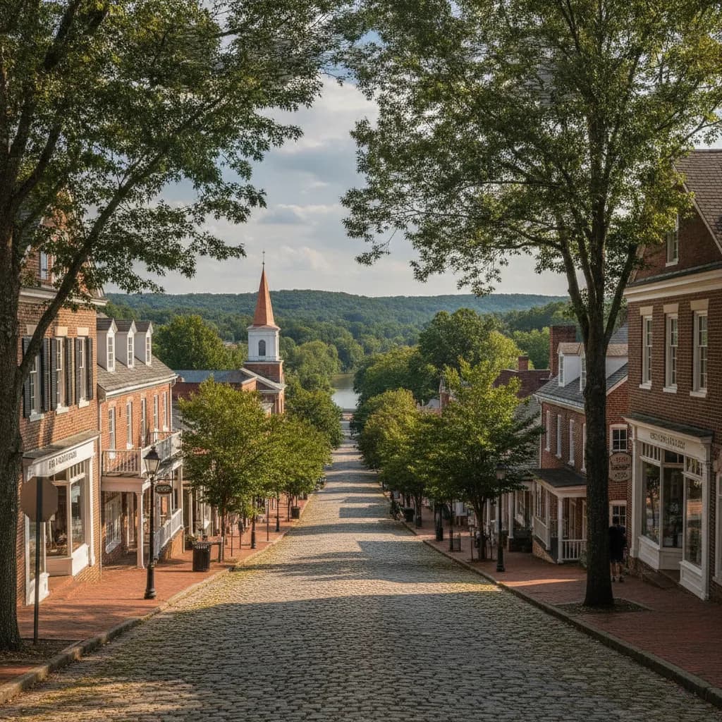 View of Hillsborough, NC