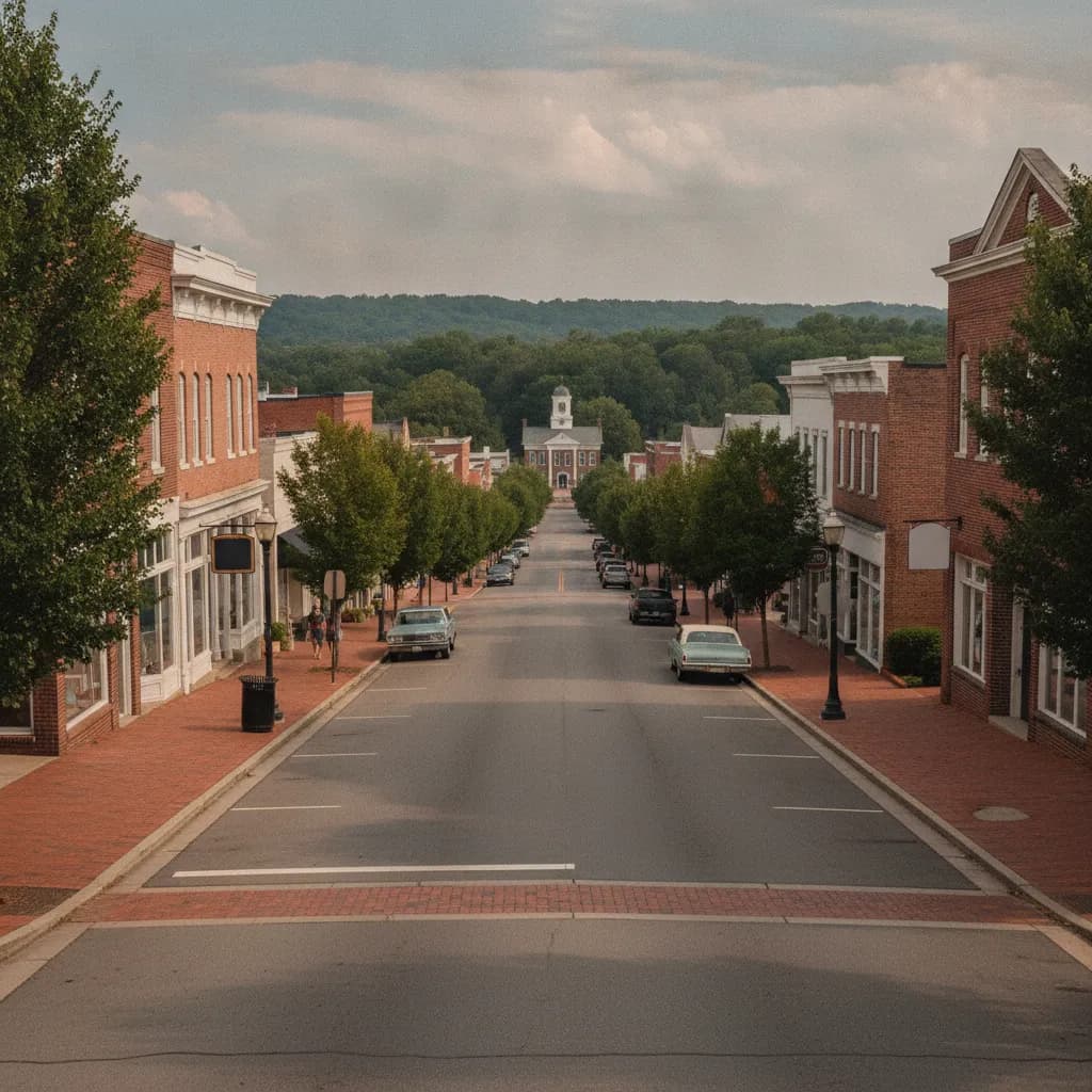 View of Holly Springs, NC
