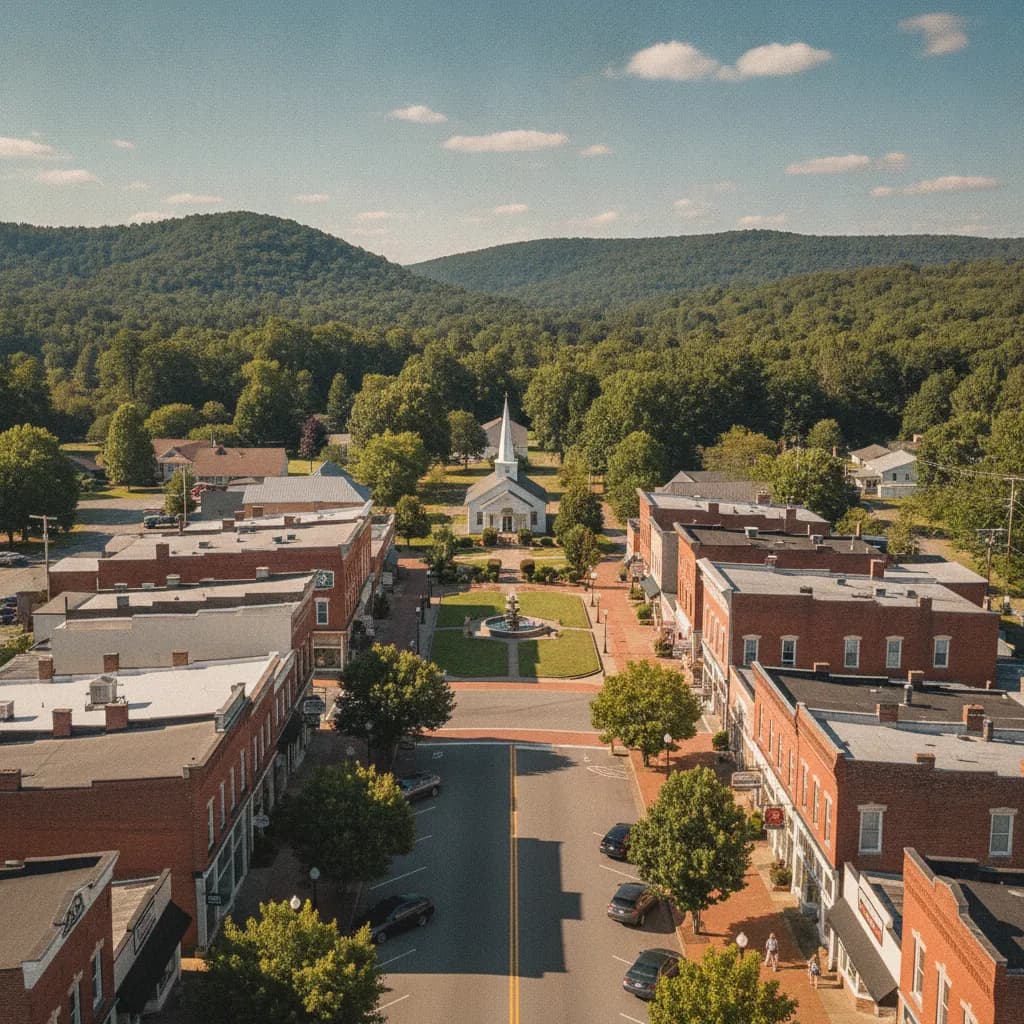 View of Hudson, NC