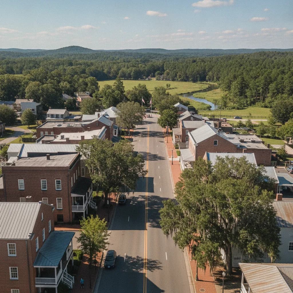 View of James City, NC