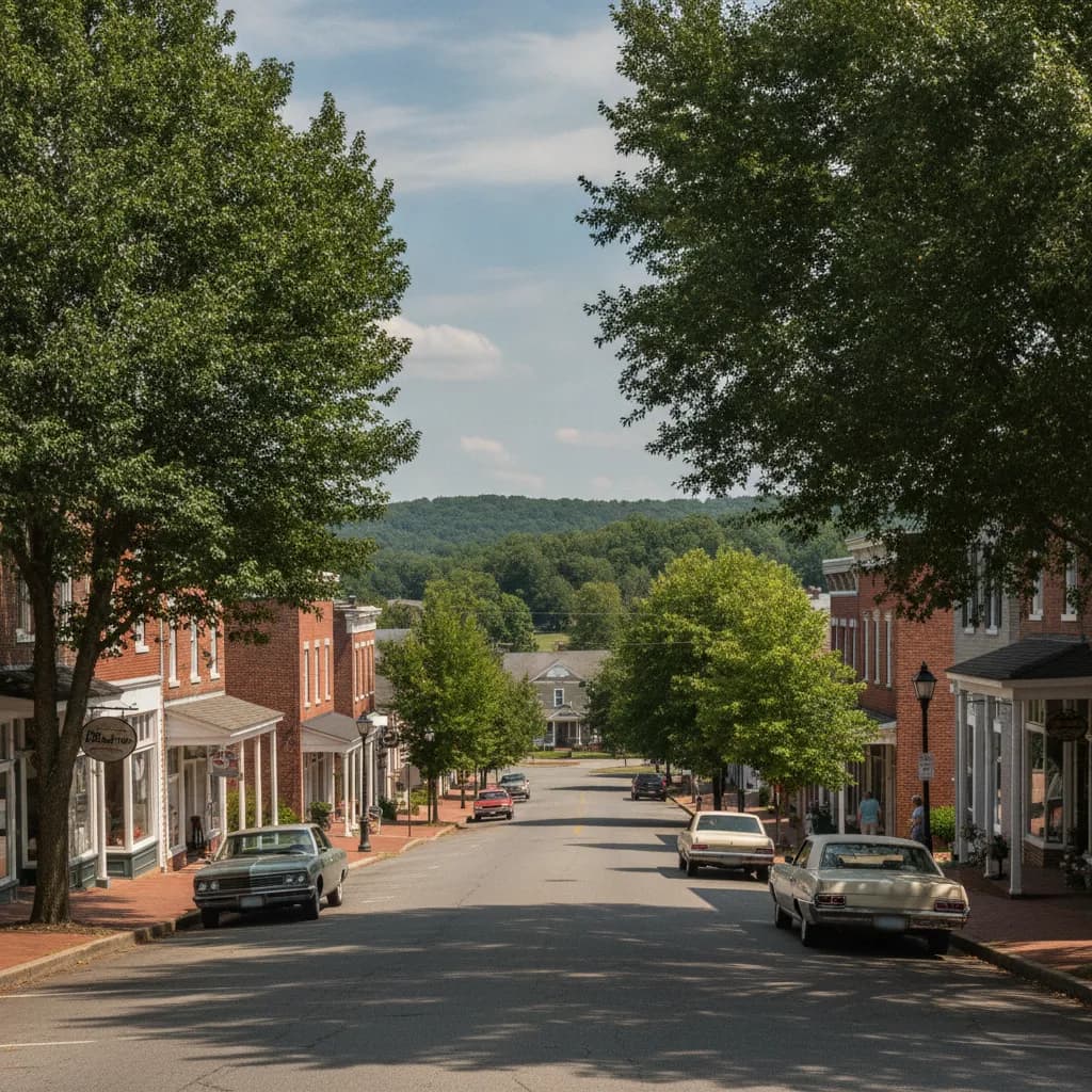 View of Jamestown, NC