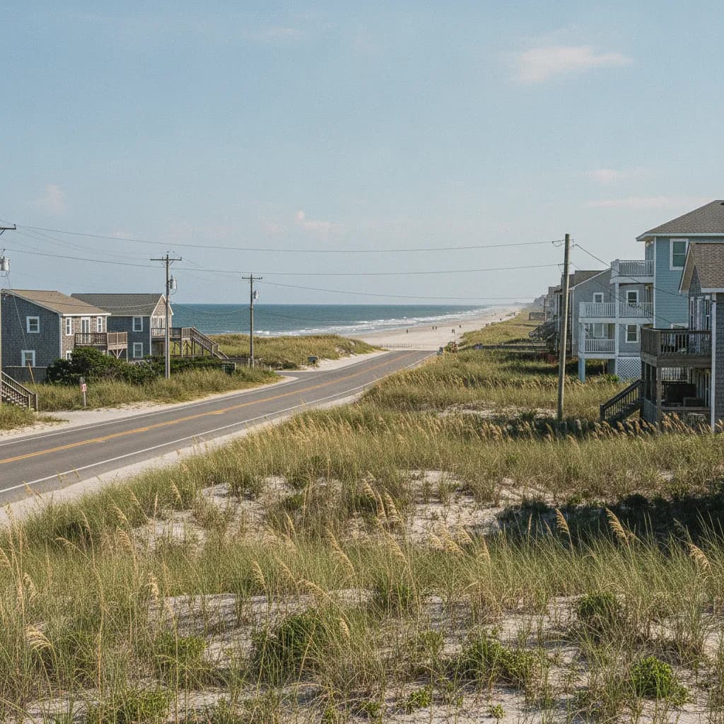 View of Kill Devil Hills, NC