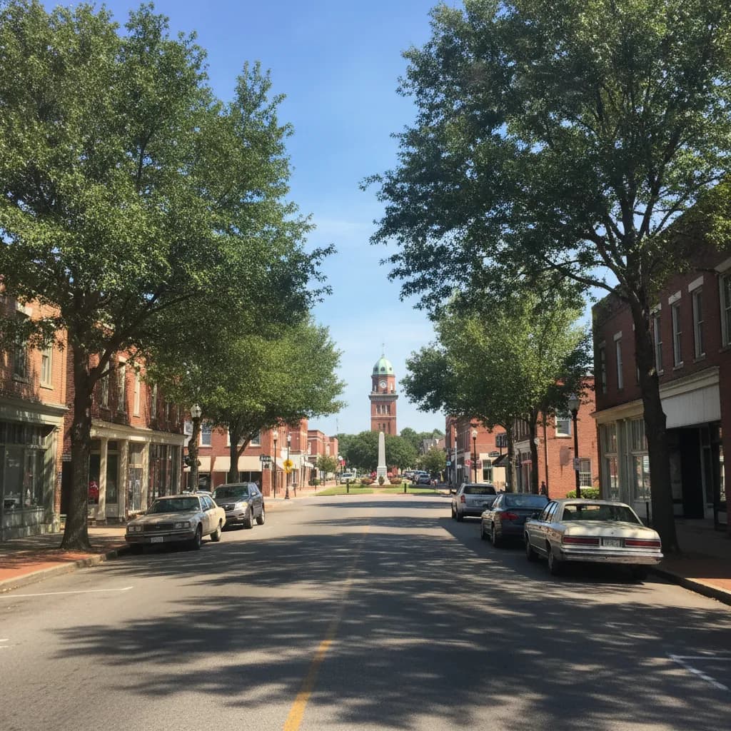 View of Kinston, NC