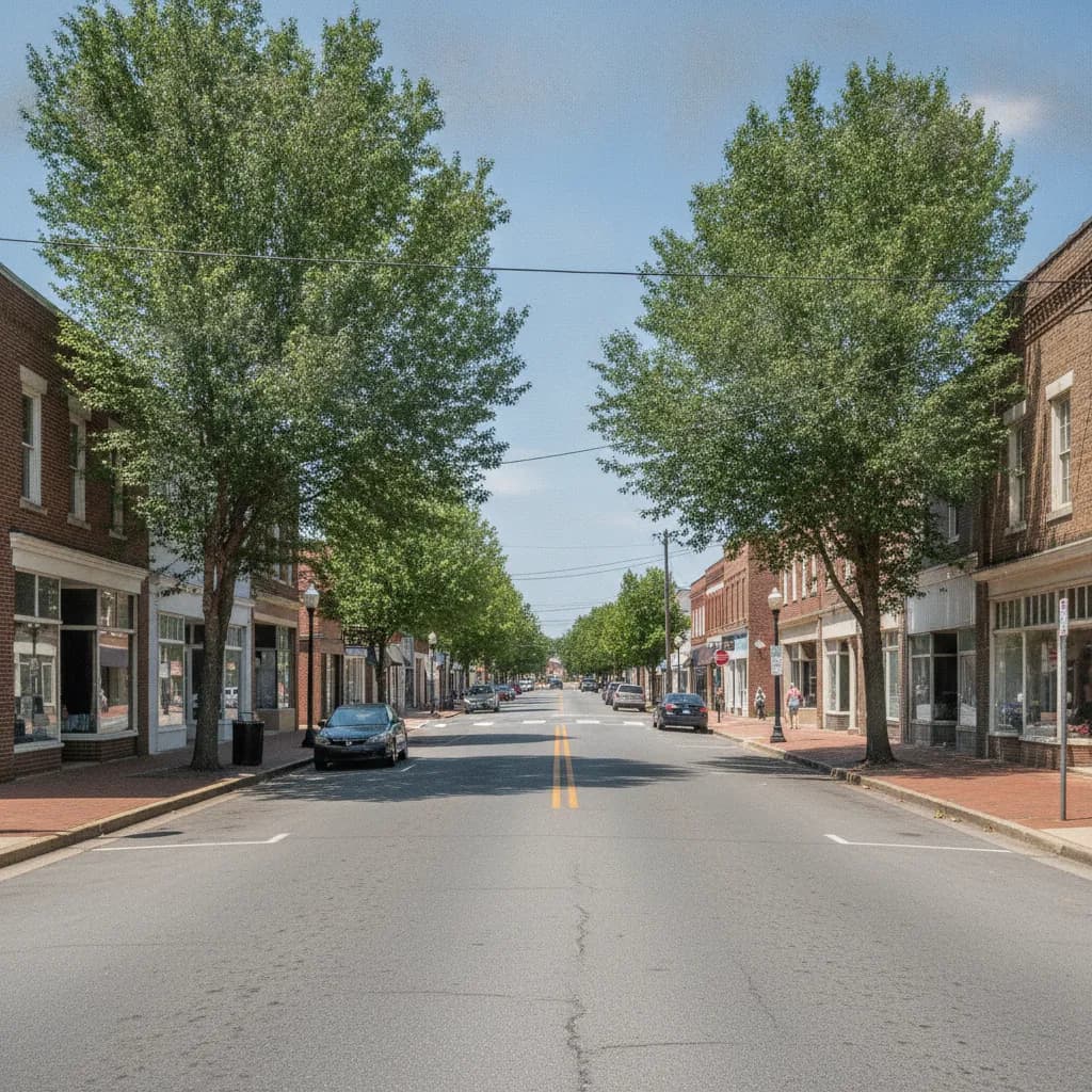 View of Landis, NC