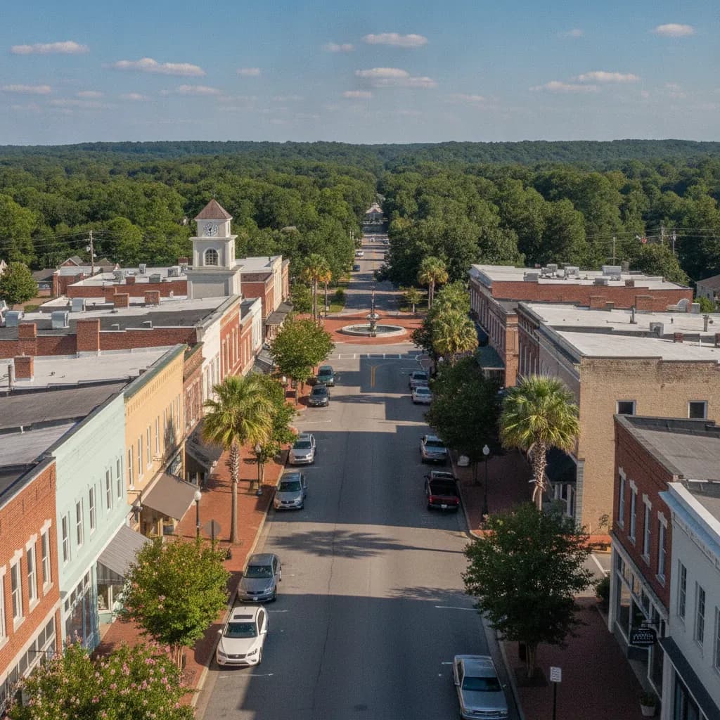 View of Leland, NC