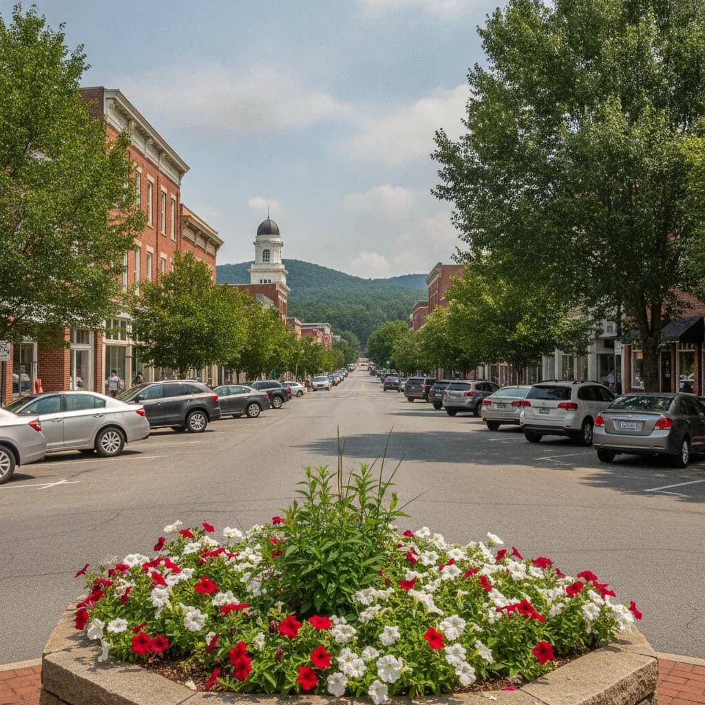 View of Lenoir, NC