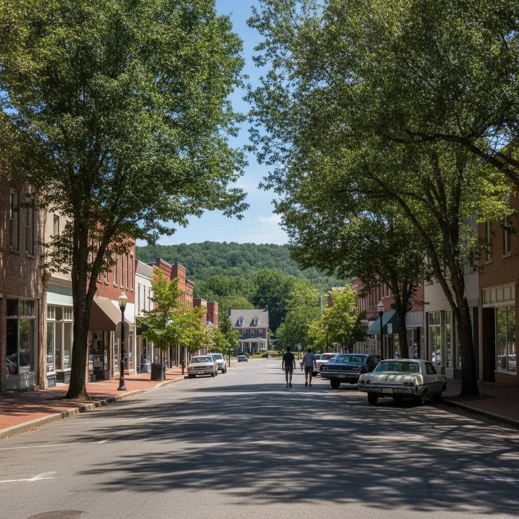 View of Monroe, NC