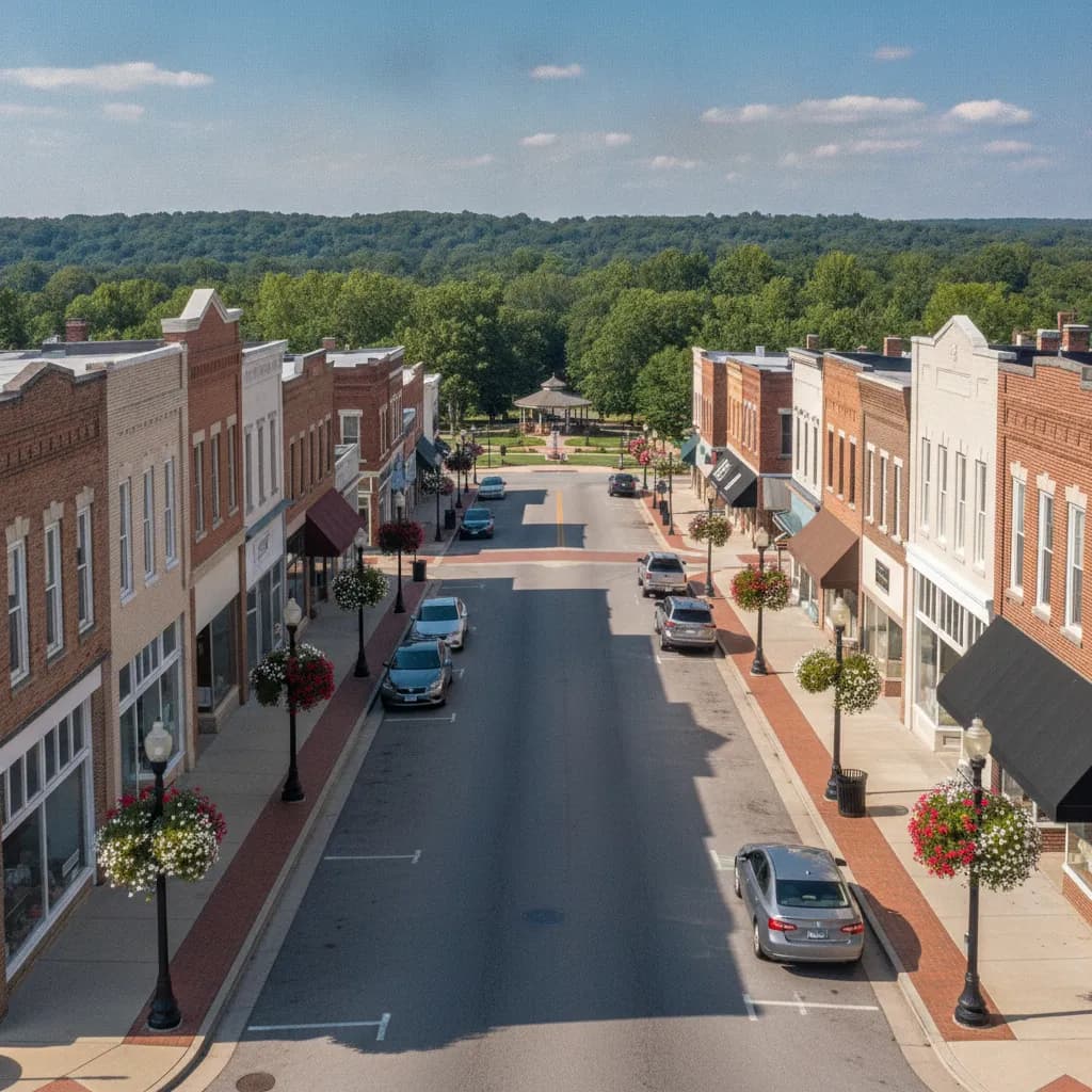 View of Mooresville, NC