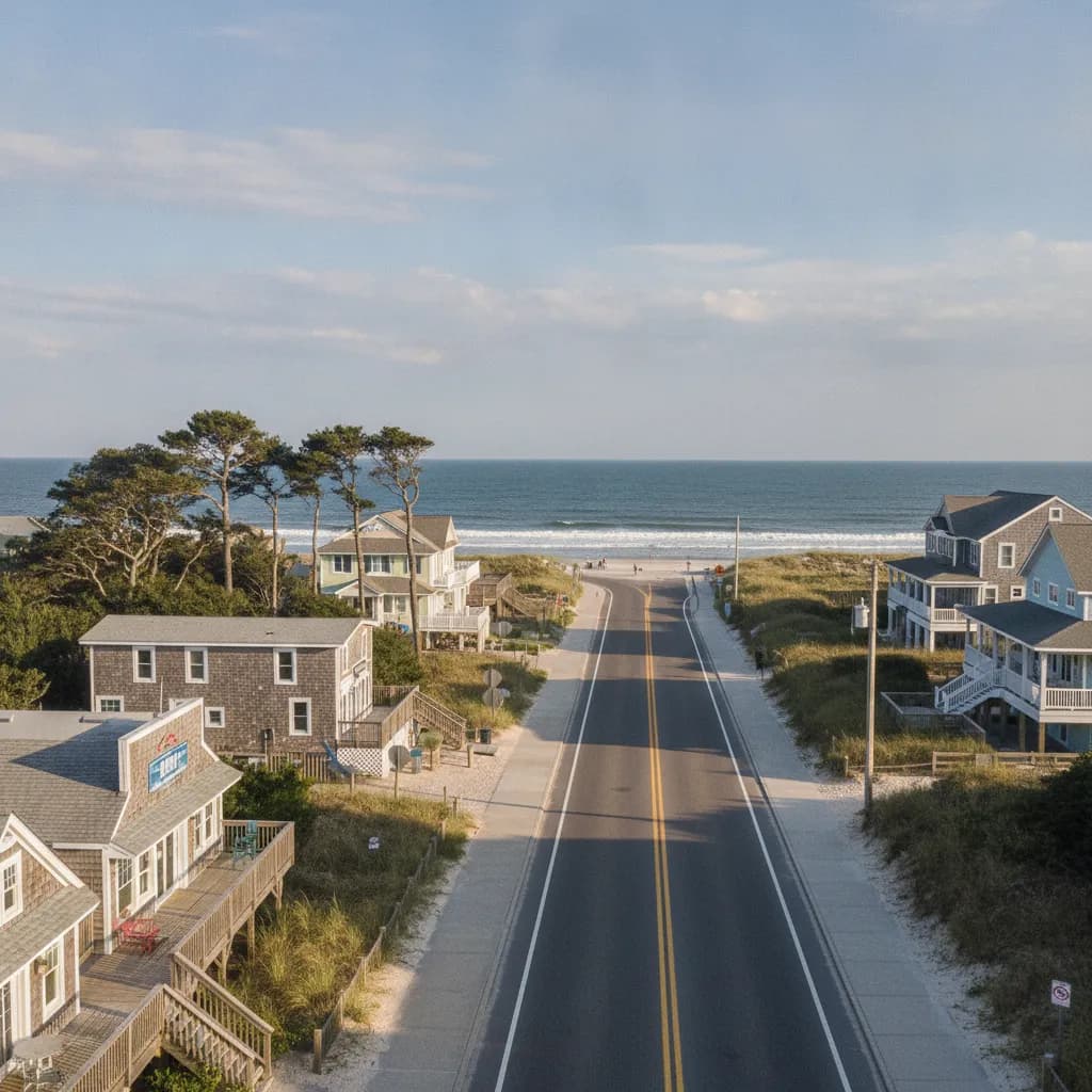 View of Nags Head, NC